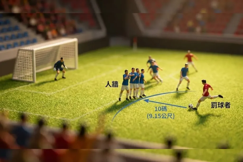 足球罰球規則:直接自由球(Direct Free Kick)
